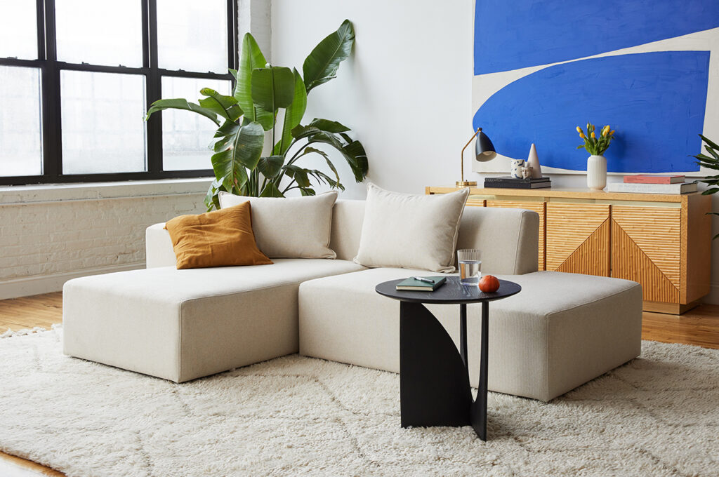 Modular and sectional sofas that come aside