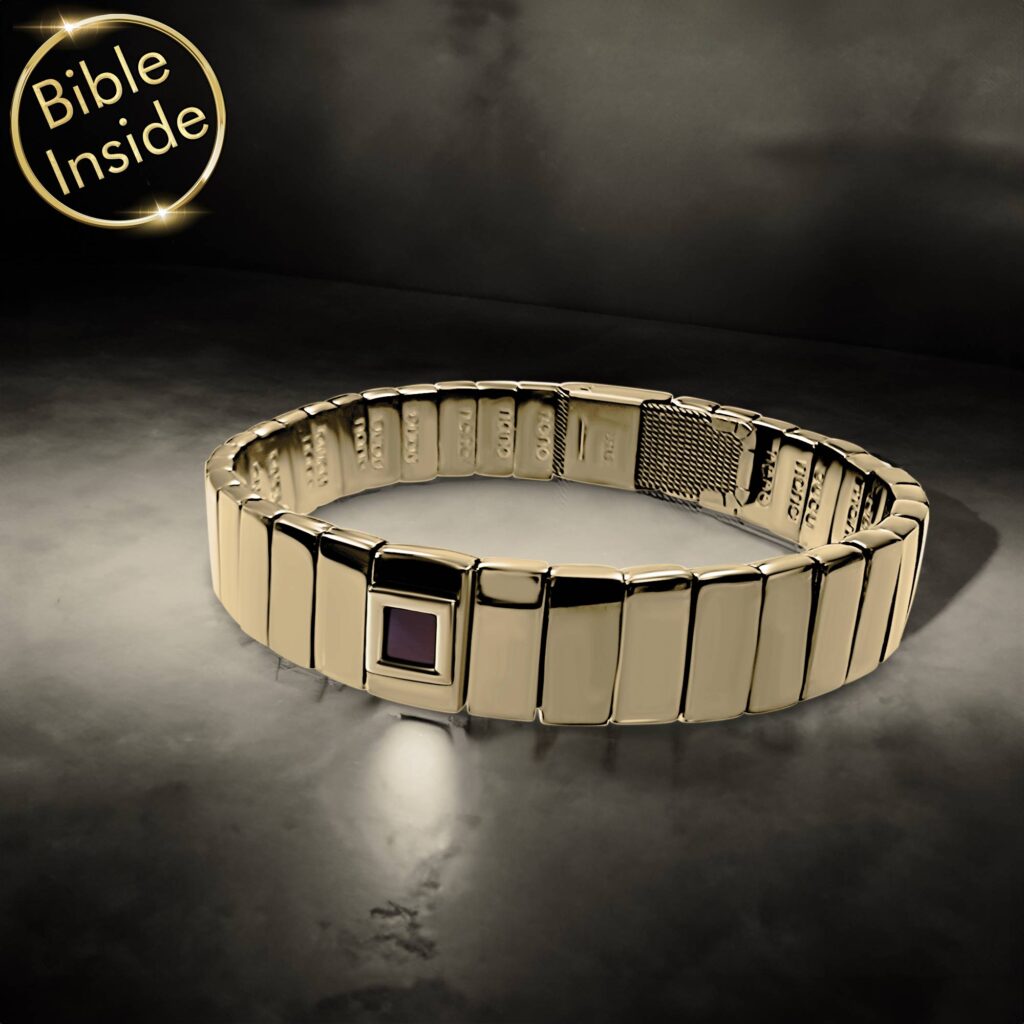 How Bible Wristbands Transformed a Young Professional’s Faith Journey Bible Wristbands Elegant Bracelet with New Testament Inside - Design by My Nano Jewelry